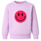 Purple Happy Sweater