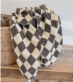 Diamond Check Trouser