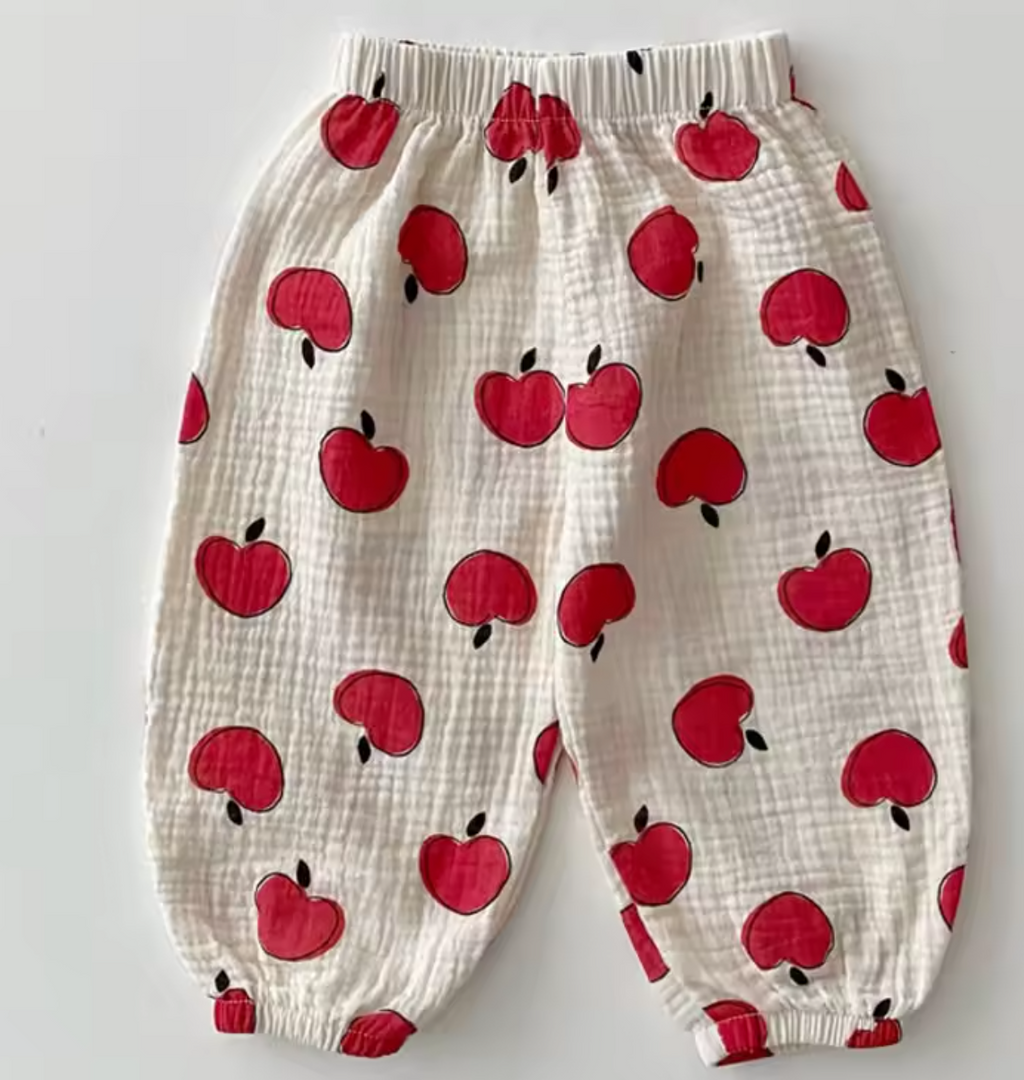 Apple Cheesecloth Trousers