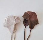 Cream Teddy Sherpa Hat