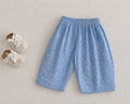 Blue Gingham Trouser