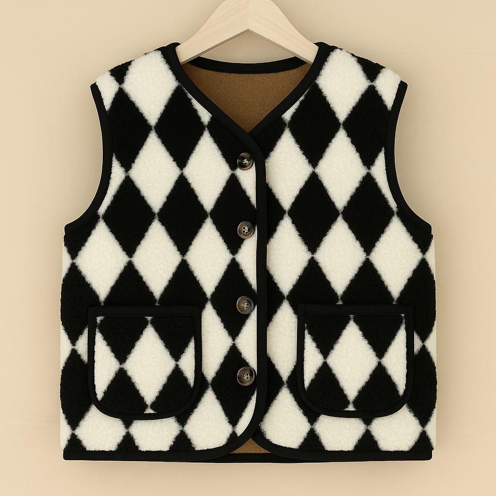 Cosy Dimond Fleece Gilet